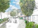 Geplanter Quartiersplatz Scheffelareal, Gnädinger Landschaftsarchitekten